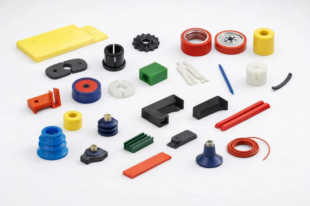 Componentes industriales fabricados por PI Automation